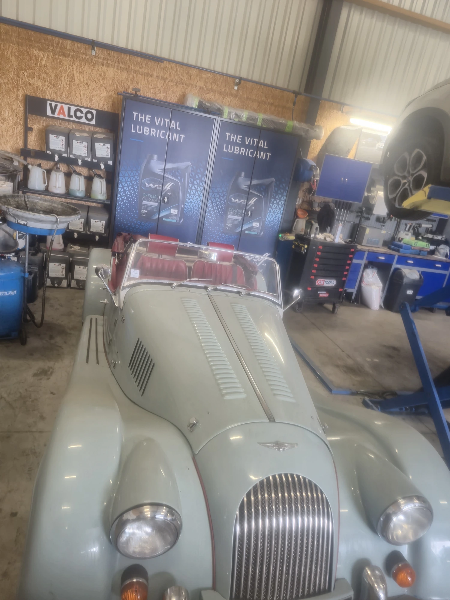 Morgan Roadster 2014 prise en charge par BREZ CLÉ AUTO pour un double de clé